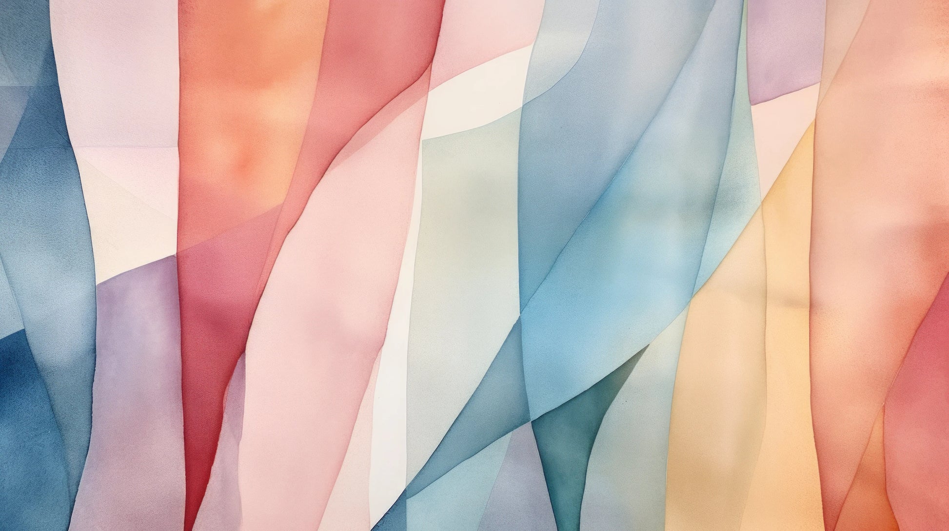 Prezentacja całego wzoru fototapety o nazwie Blush Geometry