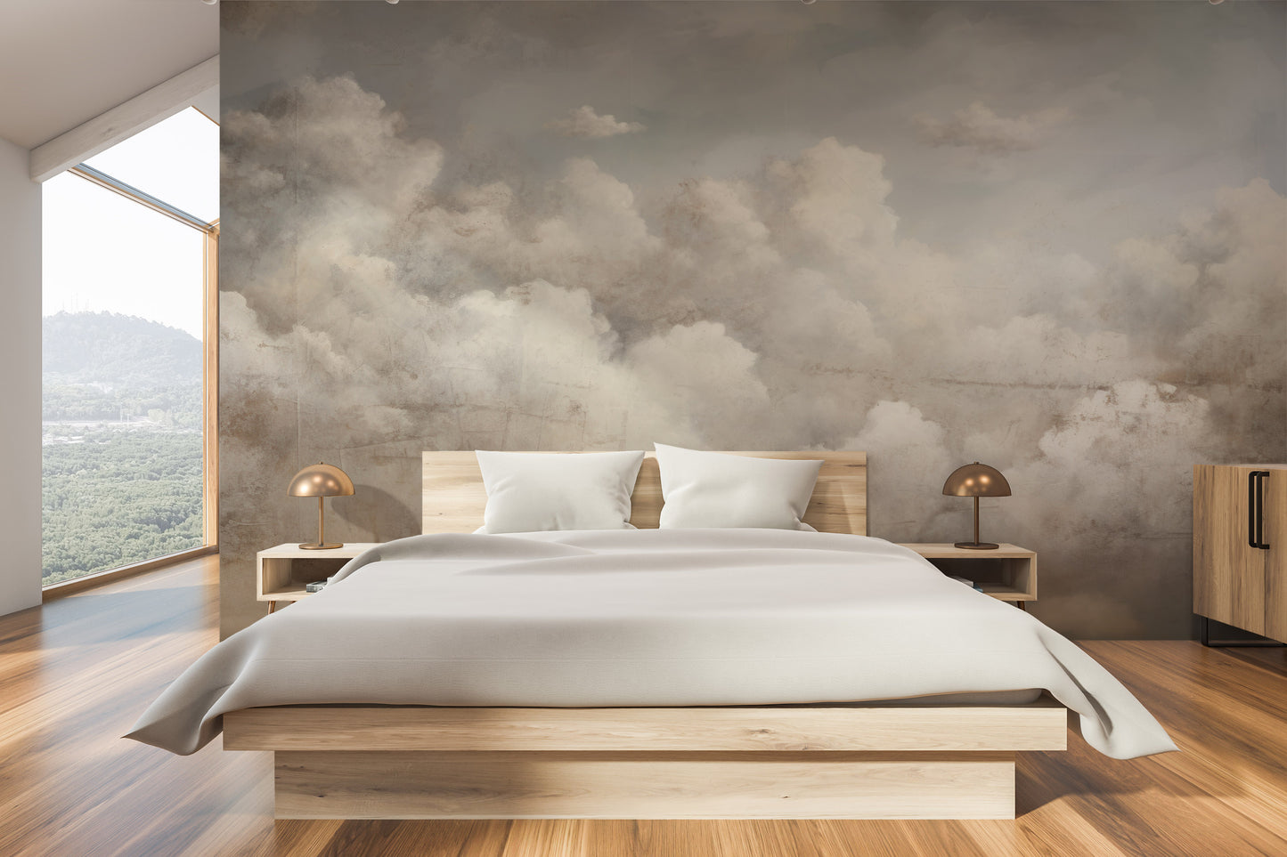 Fototapeta o nazwie TIMELESS VISTA CLOUDSCAPE użyta w aranzacji wnętrza.