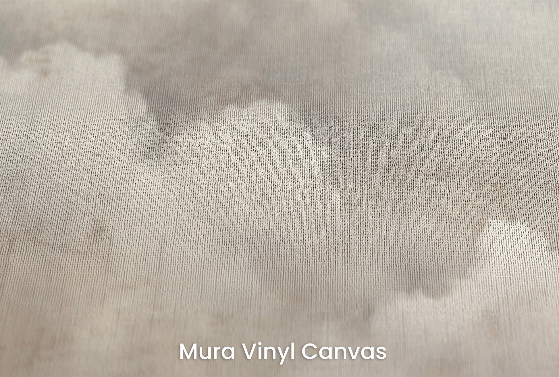 Zbliżenie na artystyczną fototapetę o nazwie TIMELESS VISTA CLOUDSCAPE na podłożu Mura Vinyl Canvas - faktura naturalnego płótna.