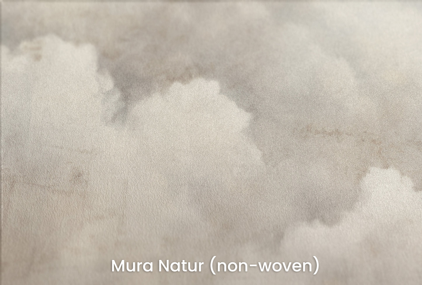 Zbliżenie na artystyczną fototapetę o nazwie TIMELESS VISTA CLOUDSCAPE na podłożu Mura Natur (non-woven) - naturalne i ekologiczne podłoże.