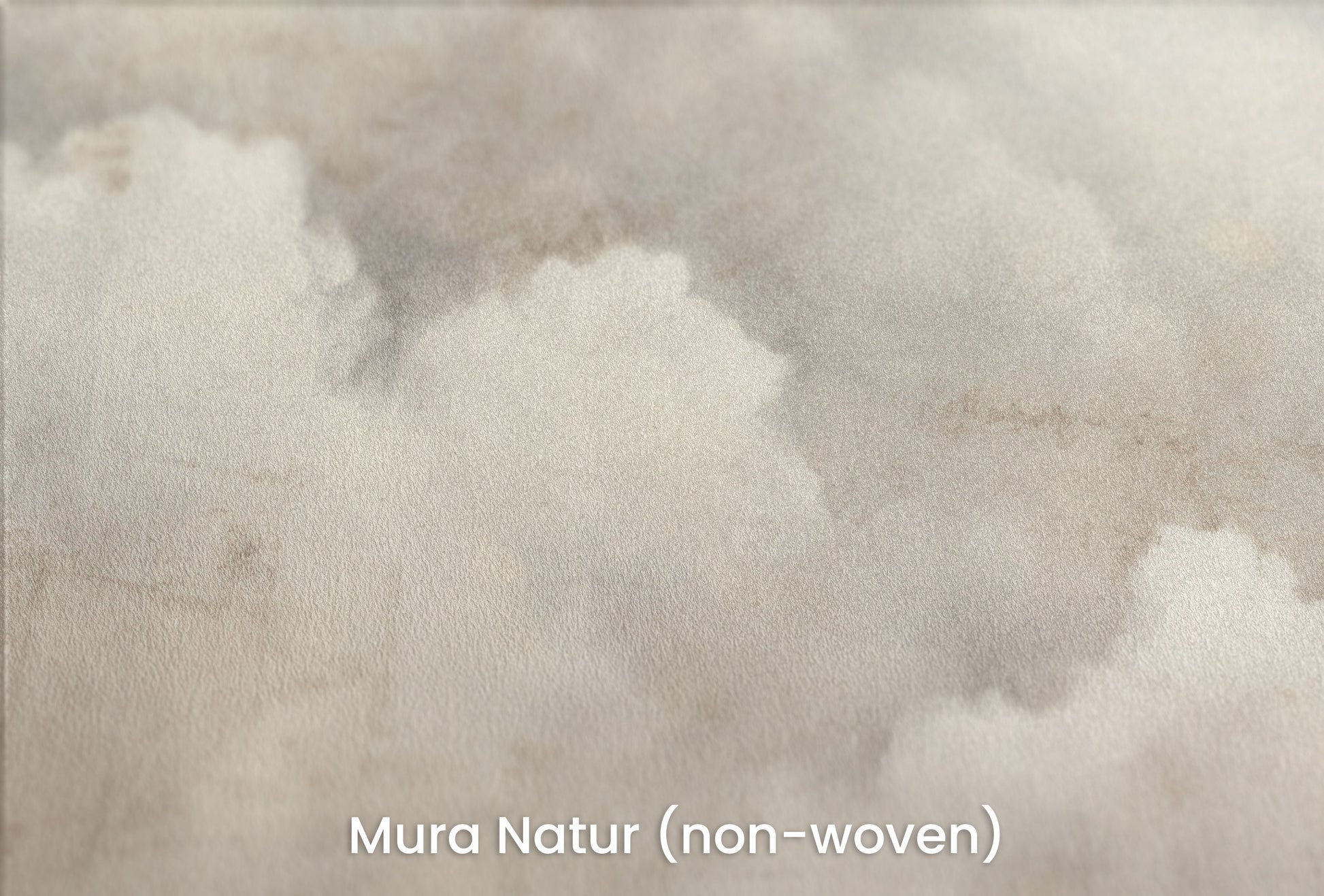 Zbliżenie na artystyczną fototapetę o nazwie TIMELESS VISTA CLOUDSCAPE na podłożu Mura Natur (non-woven) - naturalne i ekologiczne podłoże.