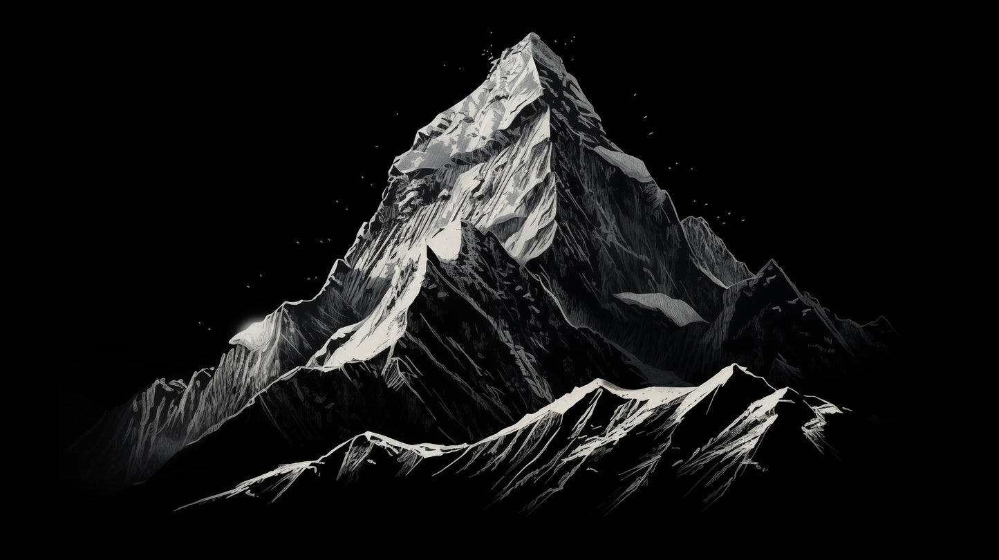 Prezentacja całego wzoru fototapety o nazwie Nocturnal Elegance