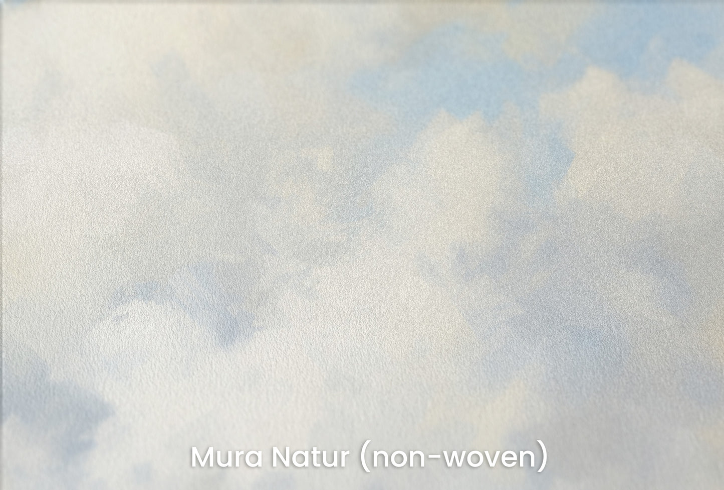 Zbliżenie na artystyczną fototapetę o nazwie CUMULUS DANCE ALOFT na podłożu Mura Natur (non-woven) - naturalne i ekologiczne podłoże.