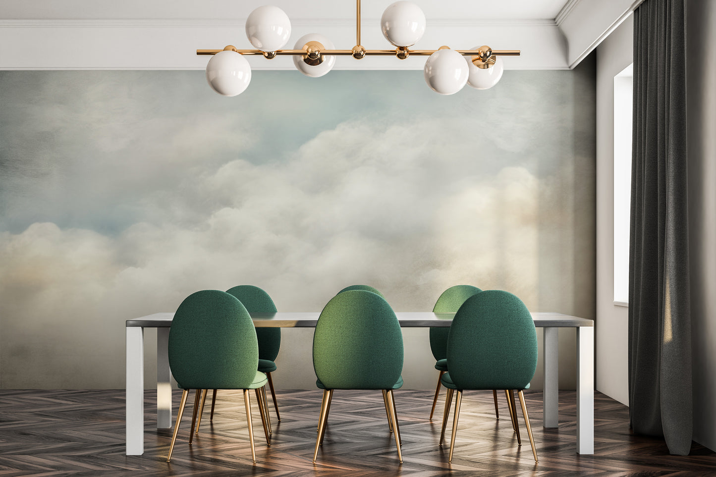 Fototapeta o nazwie SOFT EMINENCE CLOUDSCAPE użyta w aranzacji wnętrza.