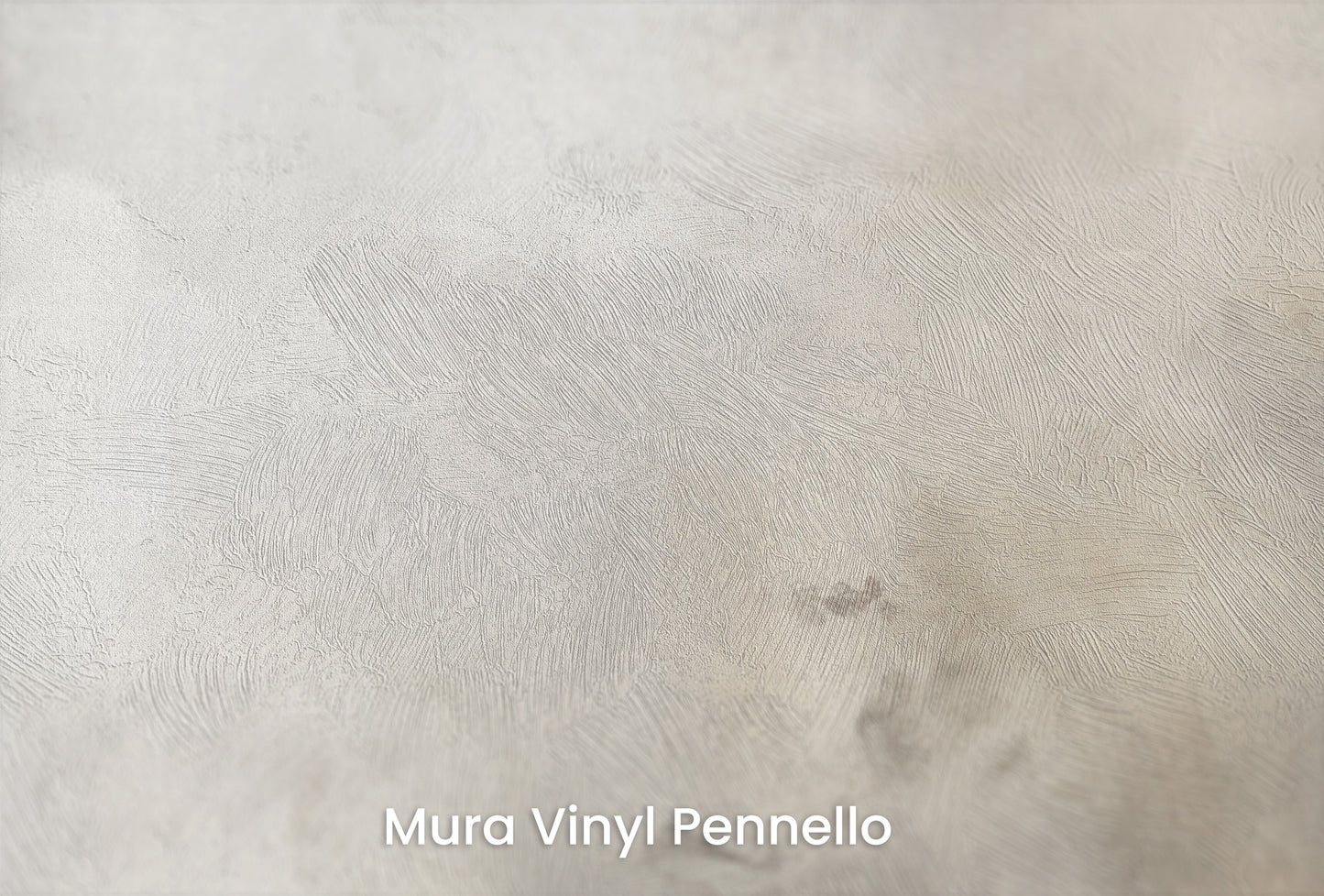Zbliżenie na artystyczną fototapetę o nazwie MISTY AETHER SWIRLS na podłożu Mura Vinyl Pennello - faktura pociągnięć pędzla malarskiego.