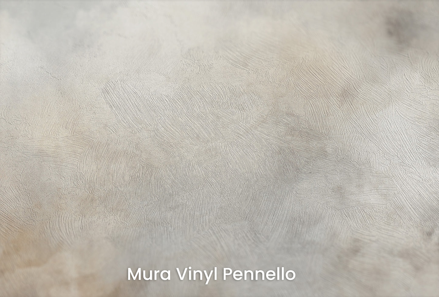 Zbliżenie na artystyczną fototapetę o nazwie CELESTIAL MIST na podłożu Mura Vinyl Pennello - faktura pociągnięć pędzla malarskiego.