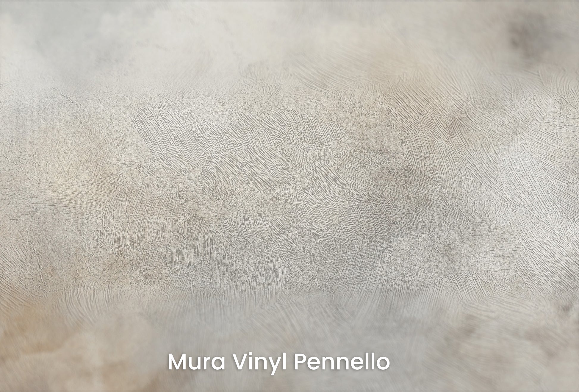Zbliżenie na artystyczną fototapetę o nazwie CELESTIAL MIST na podłożu Mura Vinyl Pennello - faktura pociągnięć pędzla malarskiego.