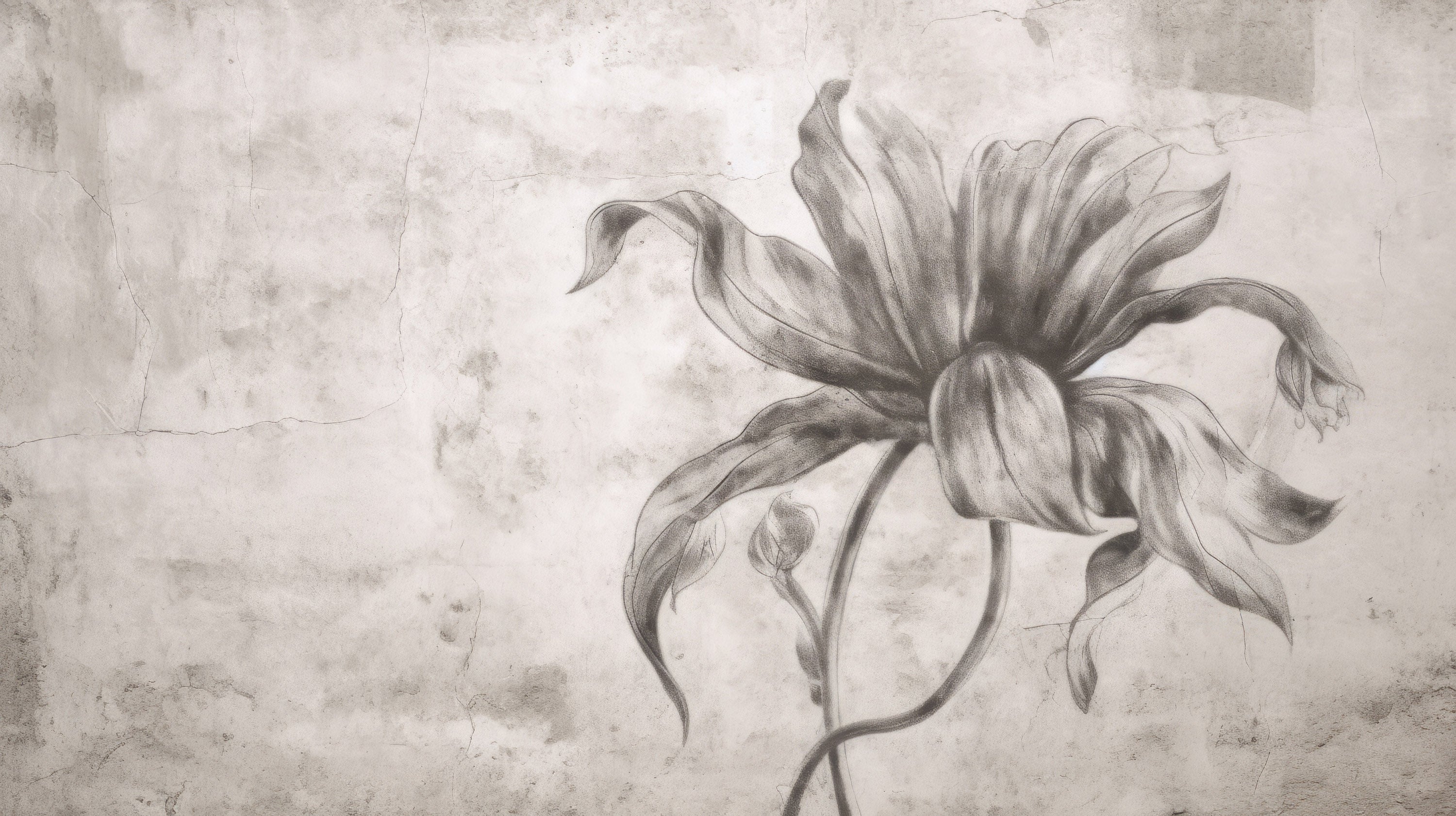Podgląd wzoru: Prezentacja całego wzoru fototapety o nazwie TIMELESS BLOOM