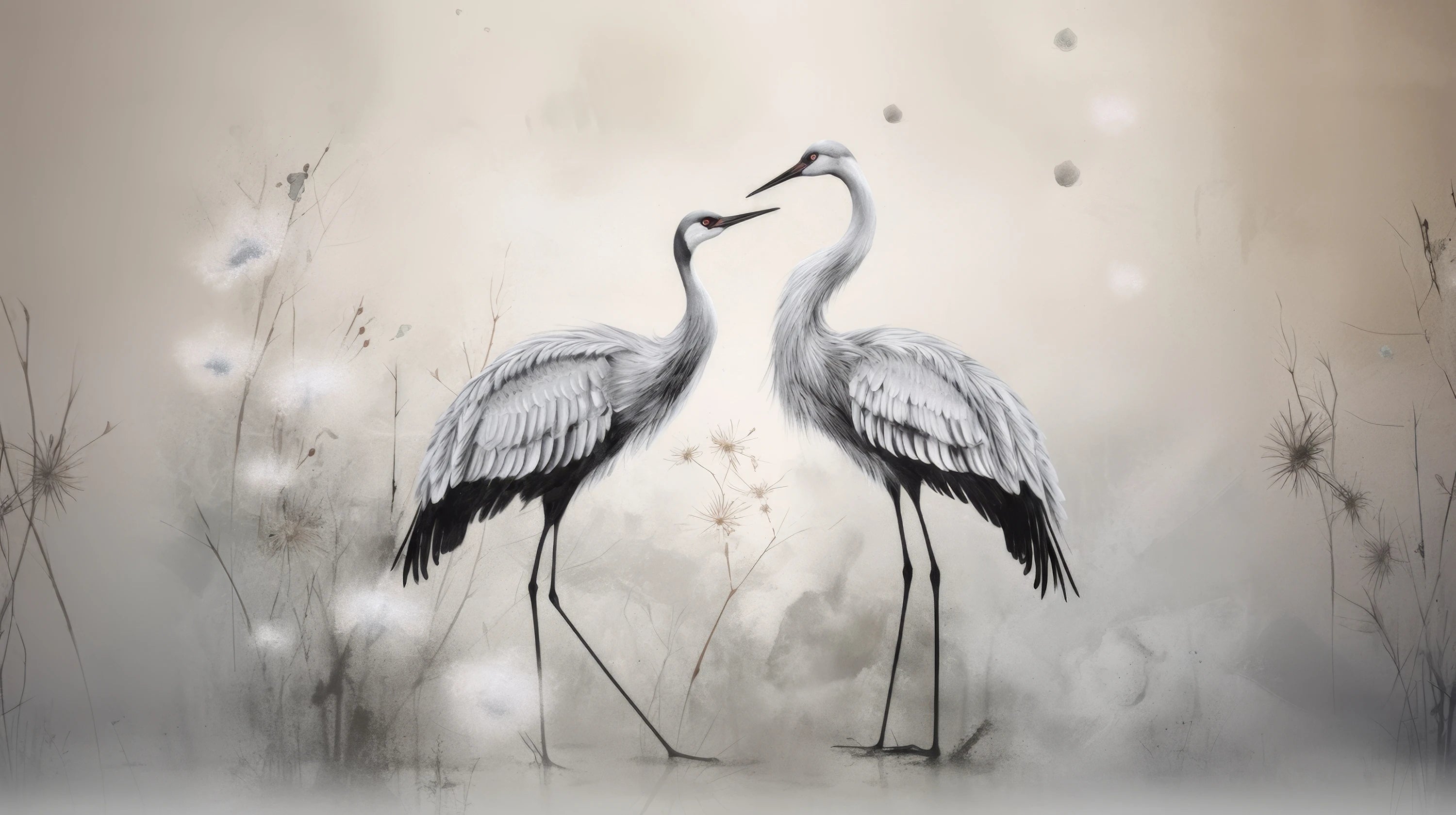 Mustervorschau: Prezentacja całego wzoru fototapety o nazwie Soft Touch of Nature