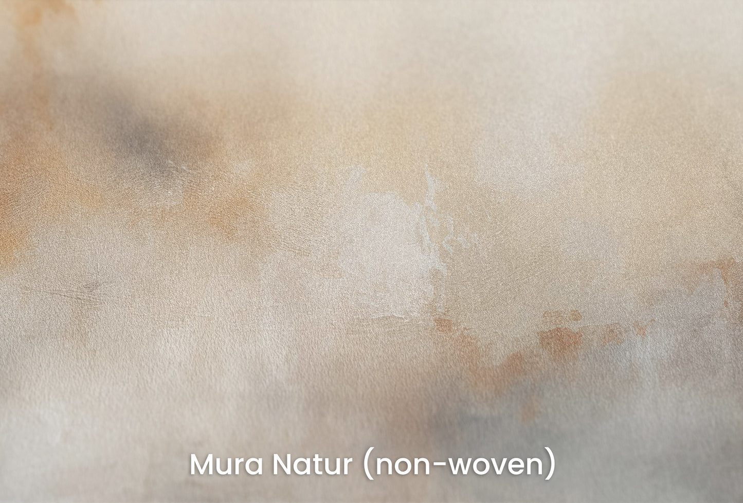 Zbliżenie na artystyczną fototapetę o nazwie GENTLE FROST MIST na podłożu Mura Natur (non-woven) - naturalne i ekologiczne podłoże.