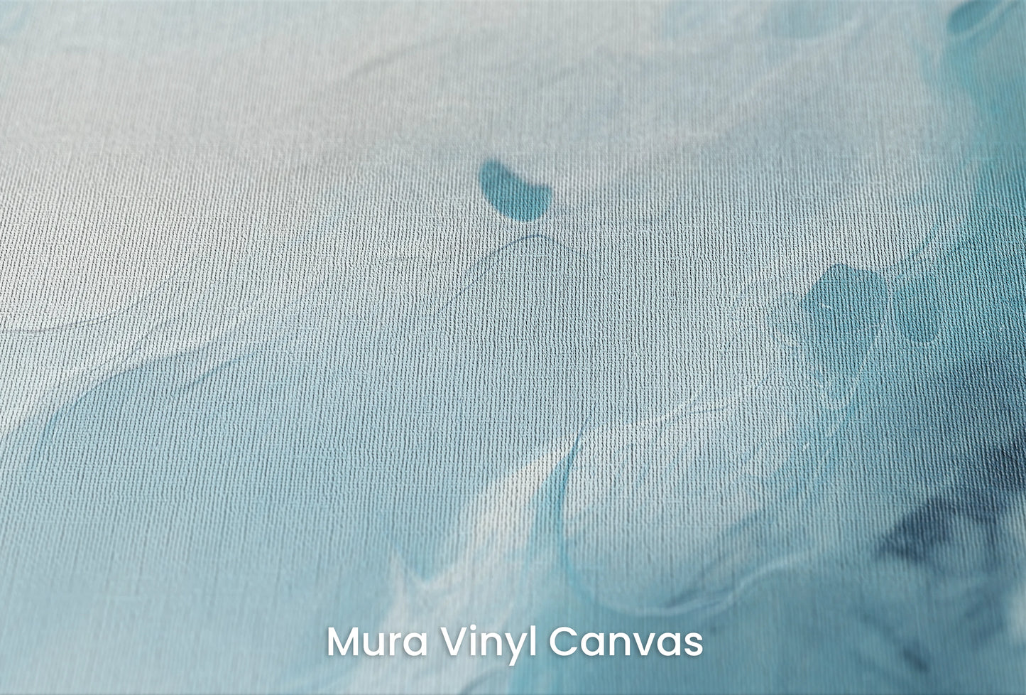 Zbliżenie na artystyczną fototapetę o nazwie Neptune's Whirl na podłożu Mura Vinyl Canvas - faktura naturalnego płótna.
