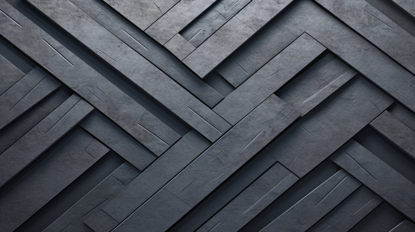 Prezentacja całego wzoru fototapety o nazwie Herringbone Illusion