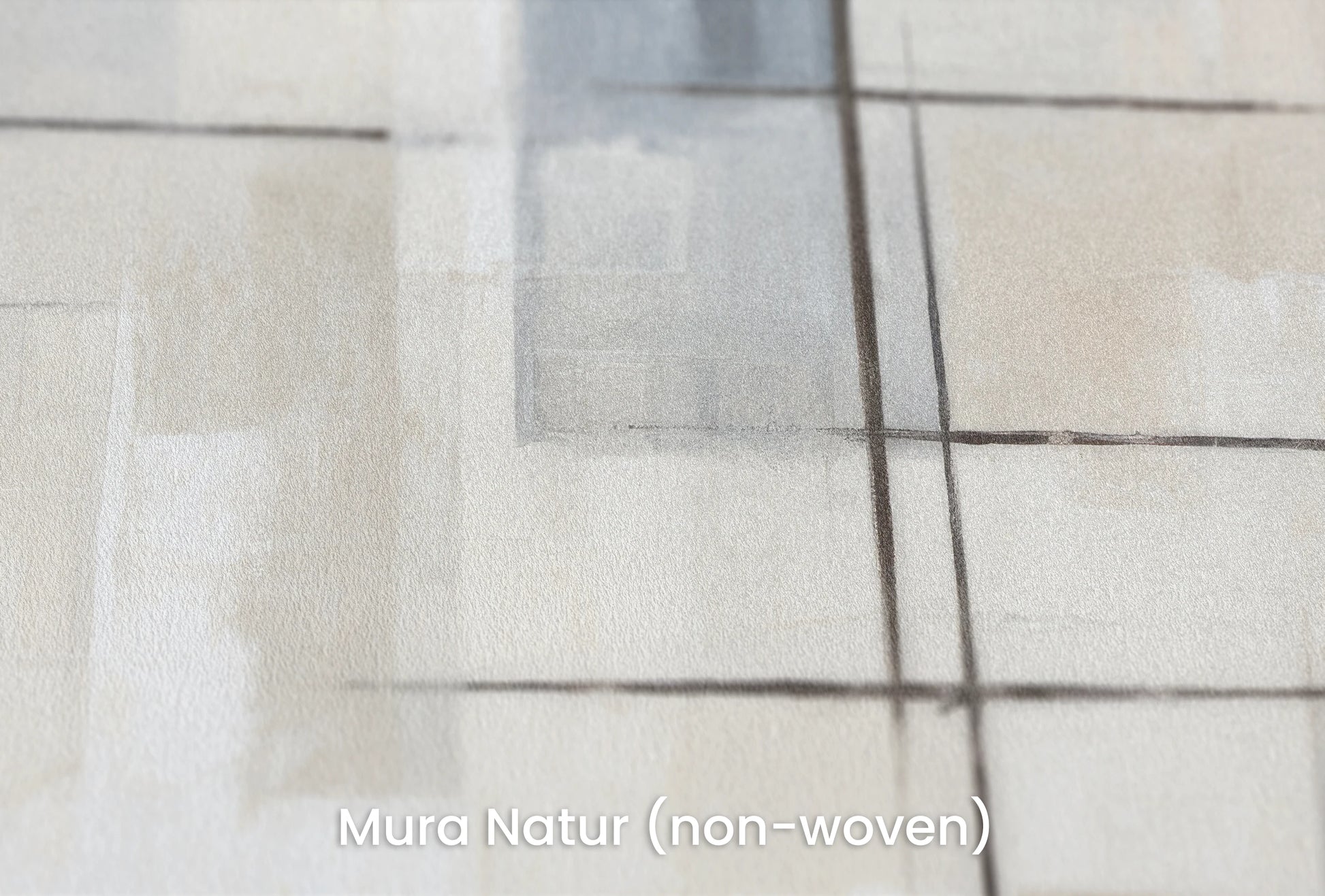 Zbliżenie na artystyczną fototapetę o nazwie Elegant Disarray na podłożu Mura Natur (non-woven) - naturalne i ekologiczne podłoże.