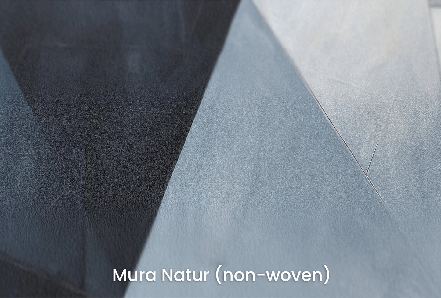 Zbliżenie na artystyczną fototapetę o nazwie Angular Elegance na podłożu Mura Natur (non-woven) - naturalne i ekologiczne podłoże.