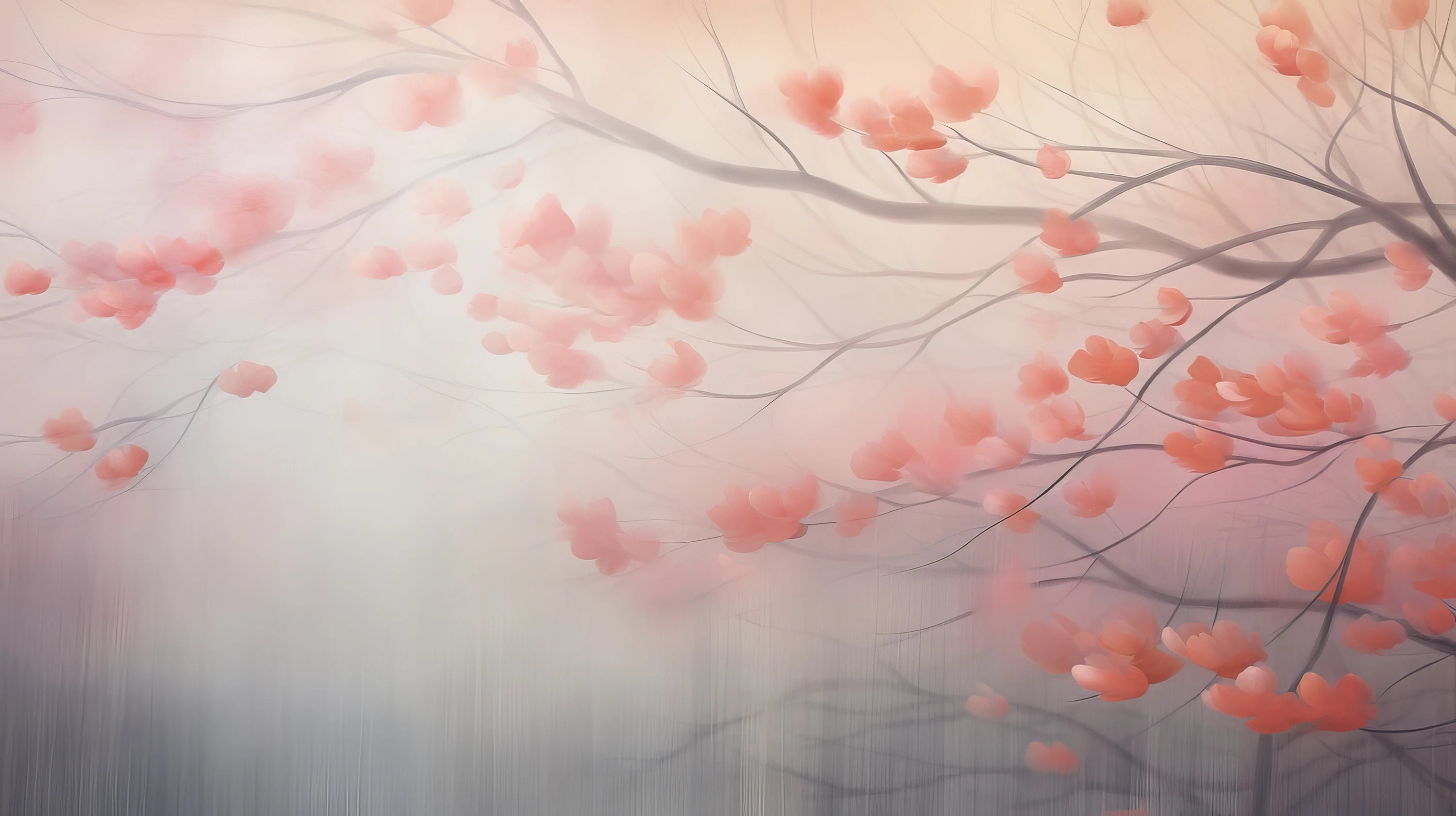 Mustervorschau: Prezentacja całego wzoru fototapety o nazwie Spring Melody