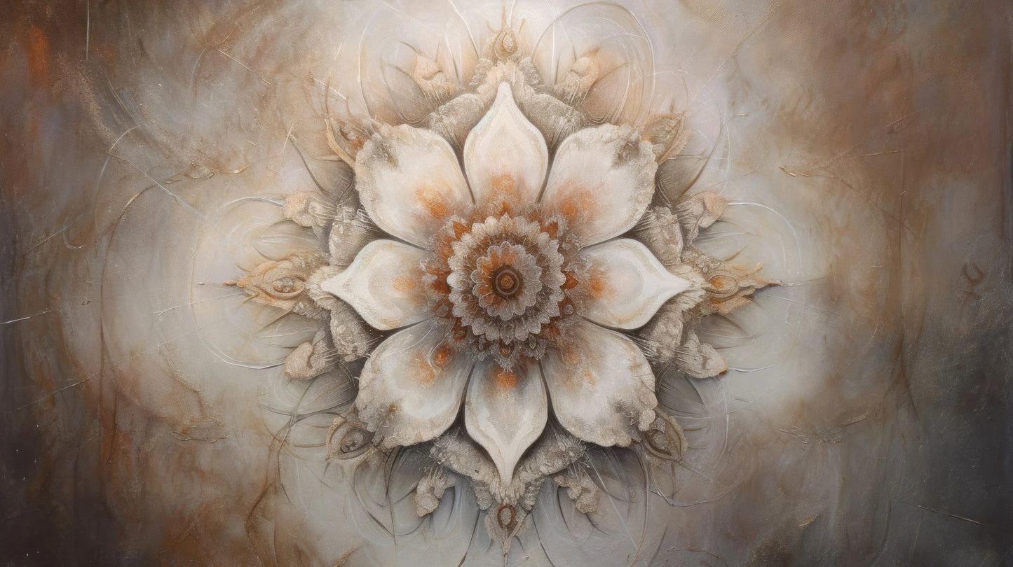 Prezentacja całego wzoru fototapety o nazwie Ornate Radiance