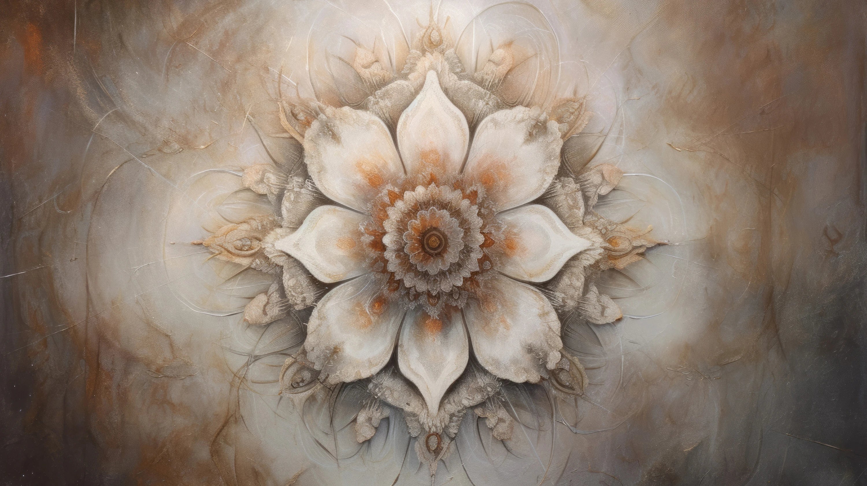 Pattern preview: Prezentacja całego wzoru fototapety o nazwie Ornate Radiance