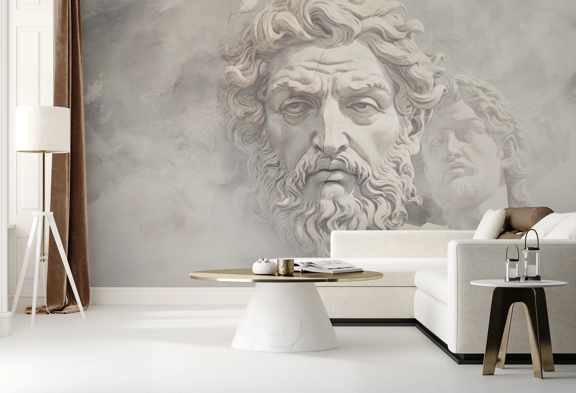 Fototapeta o nazwie Olympian Gaze użyta w aranzacji wnętrza.