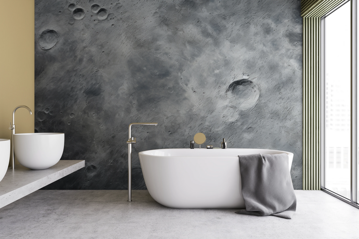 Fototapeta malowana o nazwie Martian Elegance pokazana w aranżacji wnętrza.