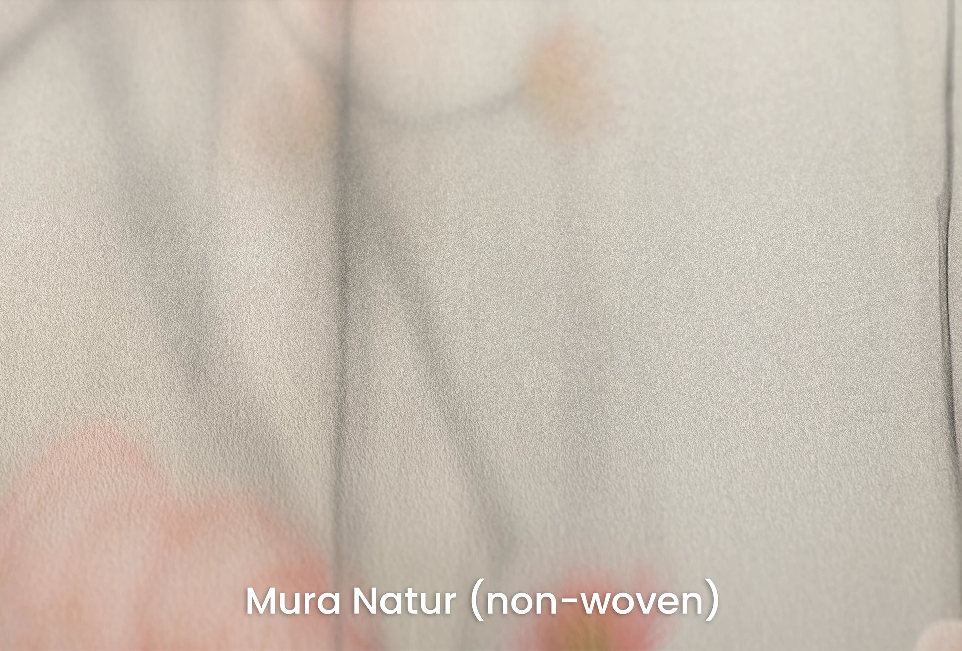 Zbliżenie na artystyczną fototapetę o nazwie Morning Blush na podłożu Mura Natur (non-woven) - naturalne i ekologiczne podłoże.