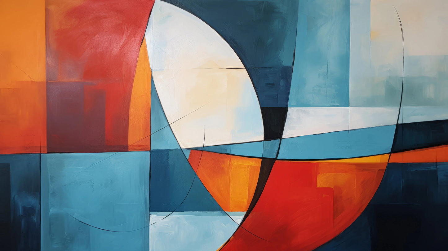 Prezentacja całego wzoru fototapety o nazwie Abstract Harmony