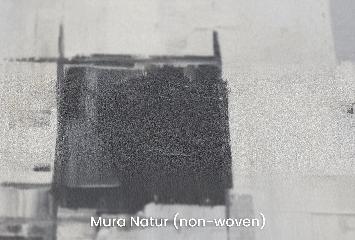 Zbliżenie na artystyczną fototapetę o nazwie Stark Contrast #2 na podłożu Mura Natur (non-woven) - naturalne i ekologiczne podłoże.
