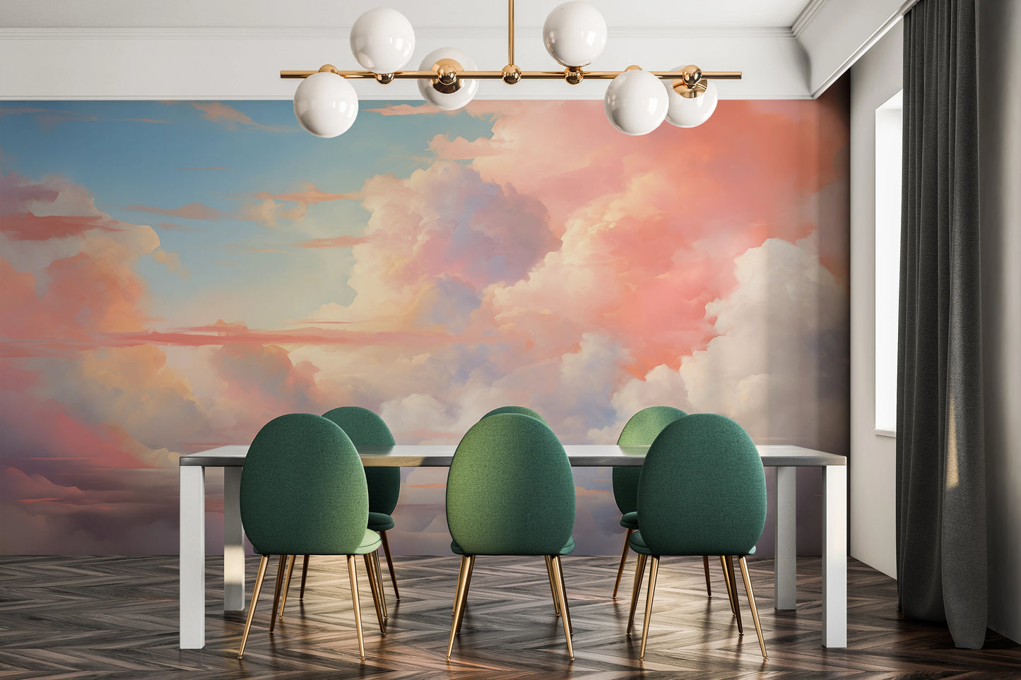 Fototapeta o nazwie Pastel Serenity #2 użyta w aranzacji wnętrza.