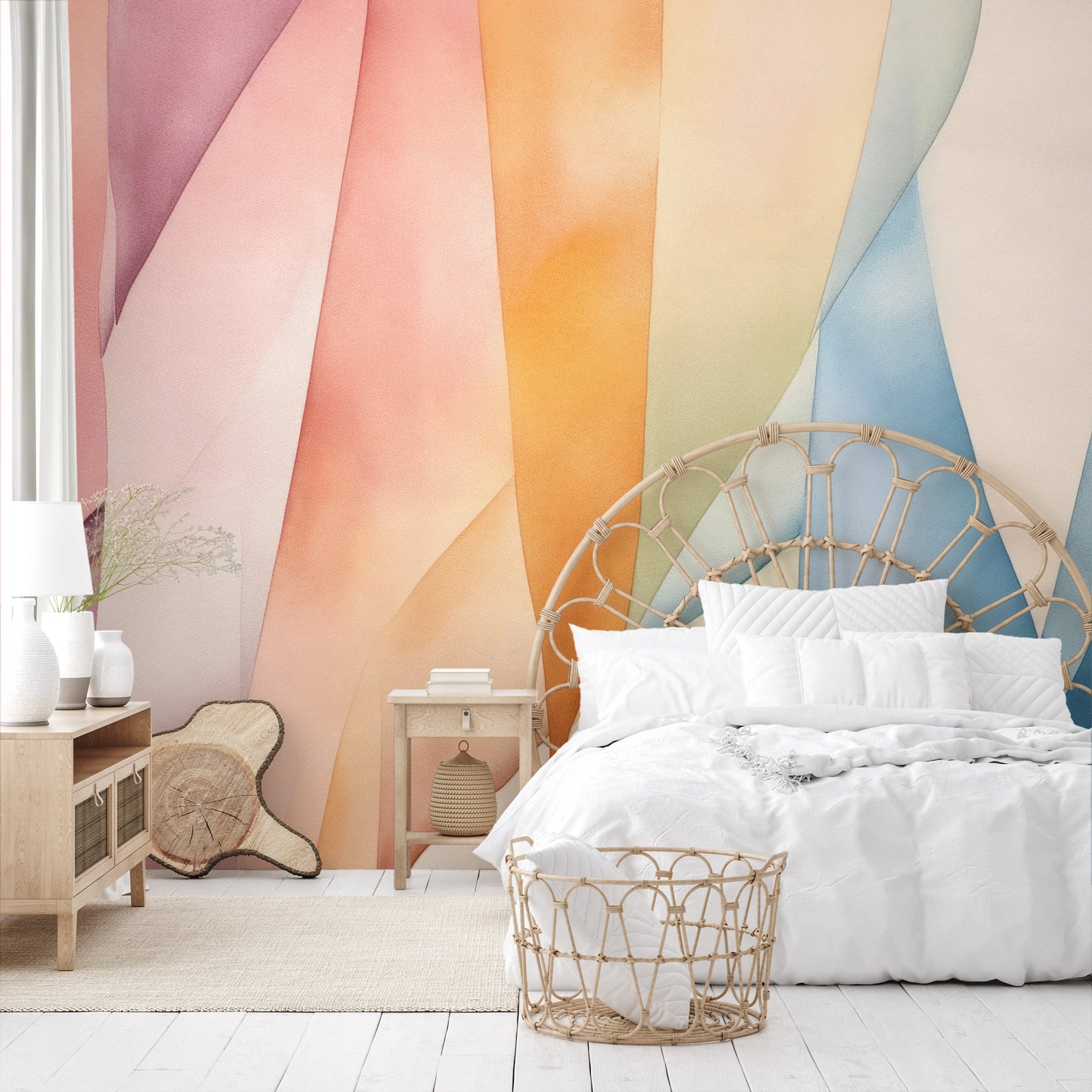 Fototapeta o nazwie Pastel Whirl użyta w aranzacji wnętrza.