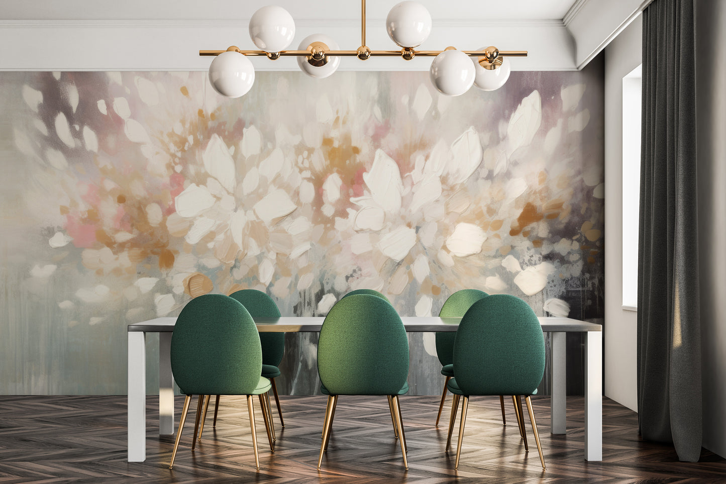 Fototapeta o nazwie Luminous Bloom Haze użyta w aranzacji wnętrza.