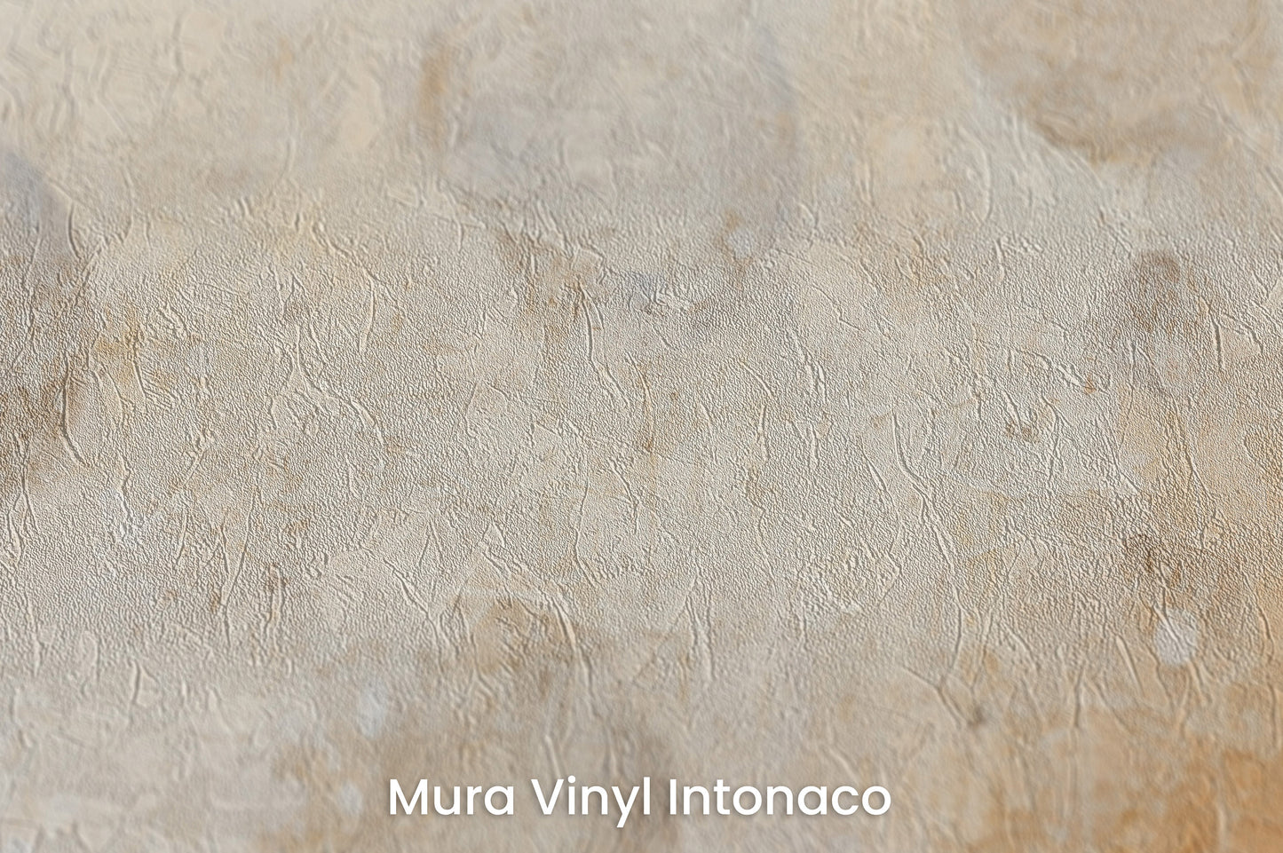 Zbliżenie na artystyczną fototapetę o nazwie SUNBLEACHED SOLAR FLARES na podłożu Mura Vinyl Intonaco - struktura tartego tynku.