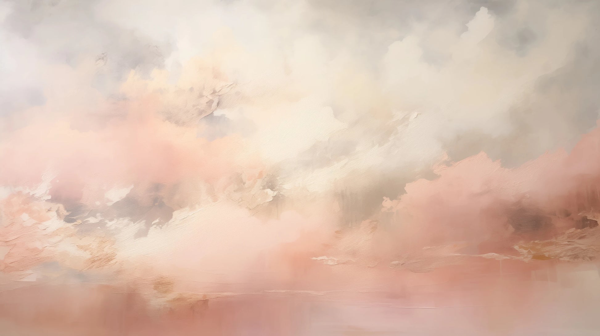 Prezentacja całego wzoru fototapety o nazwie Soft Mornings