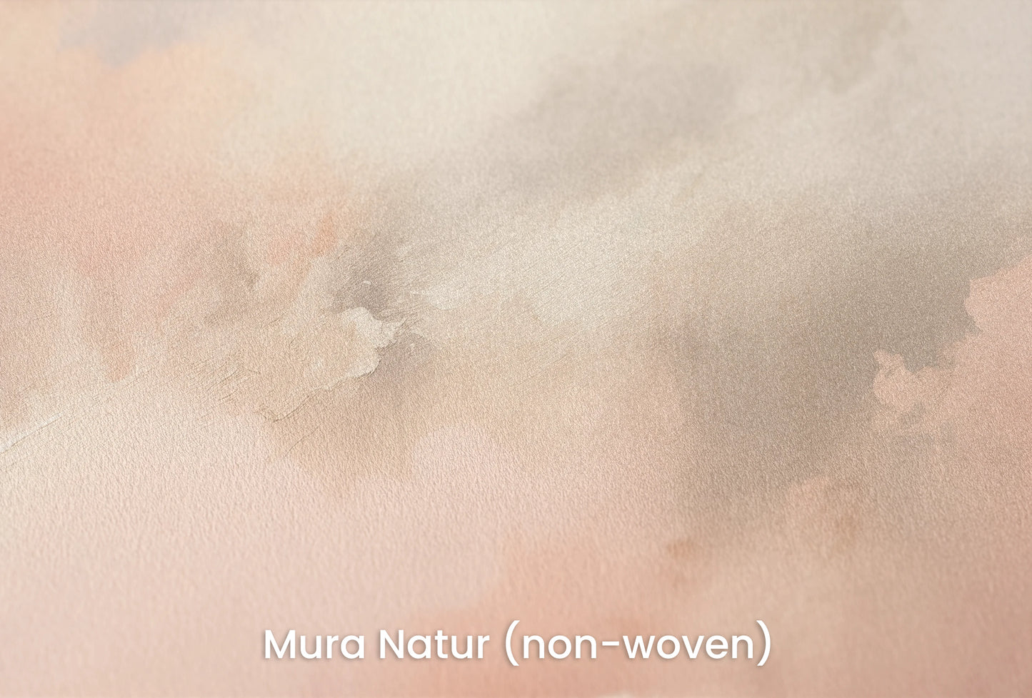 Zbliżenie na artystyczną fototapetę o nazwie Soft Mornings na podłożu Mura Natur (non-woven) - naturalne i ekologiczne podłoże.
