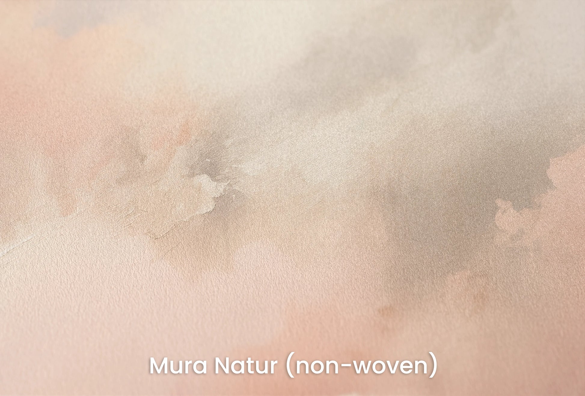 Zbliżenie na artystyczną fototapetę o nazwie Soft Mornings na podłożu Mura Natur (non-woven) - naturalne i ekologiczne podłoże.