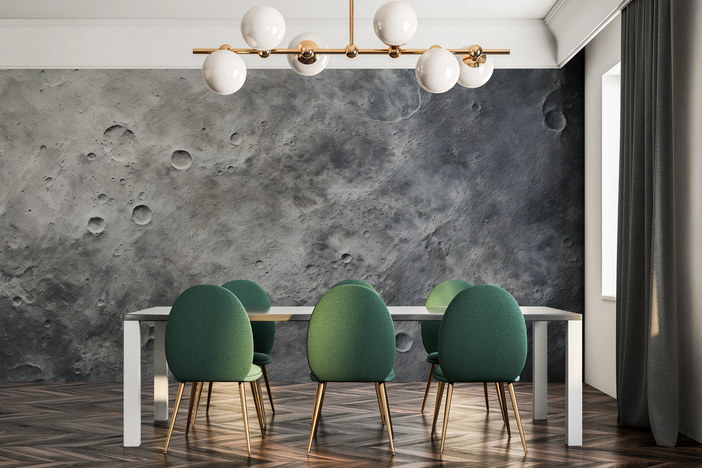 Fototapeta o nazwie Moon's Tranquility #2 użyta w aranzacji wnętrza.