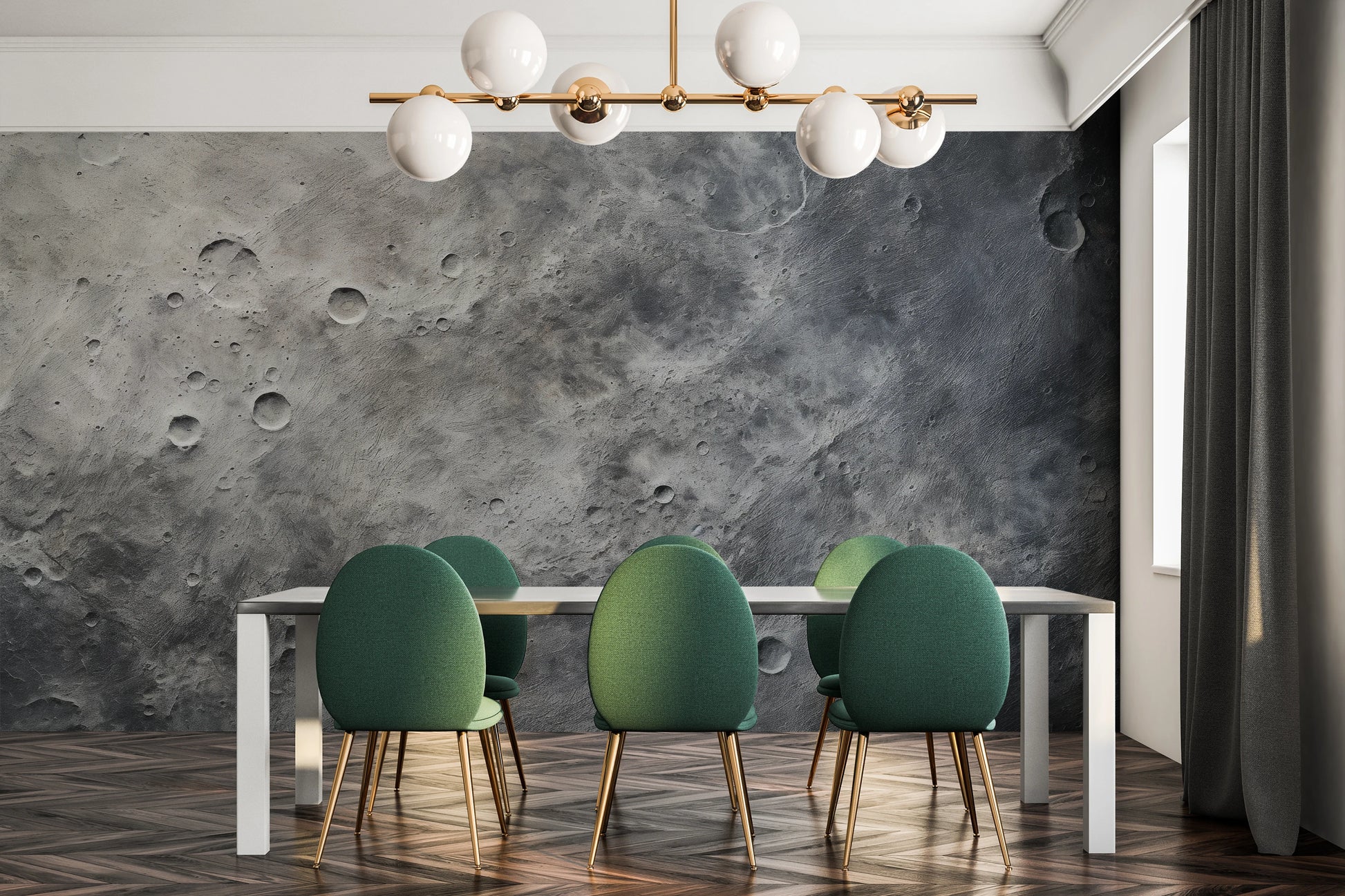 Fototapeta o nazwie Moon's Tranquility #2 użyta w aranzacji wnętrza.