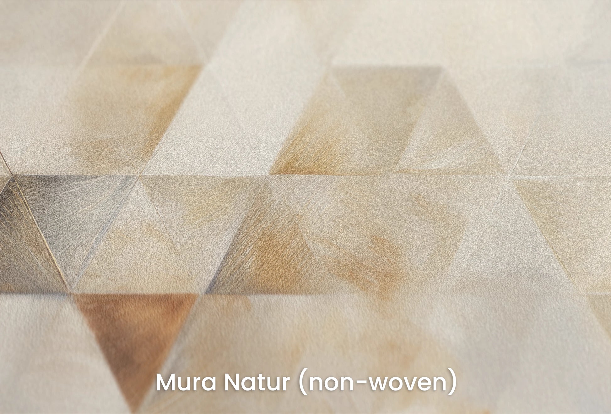 Zbliżenie na artystyczną fototapetę o nazwie Tactile Weave na podłożu Mura Natur (non-woven) - naturalne i ekologiczne podłoże.