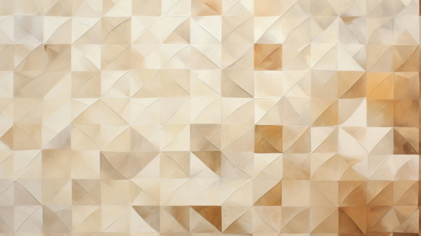 Prezentacja całego wzoru fototapety o nazwie Golden Mosaic