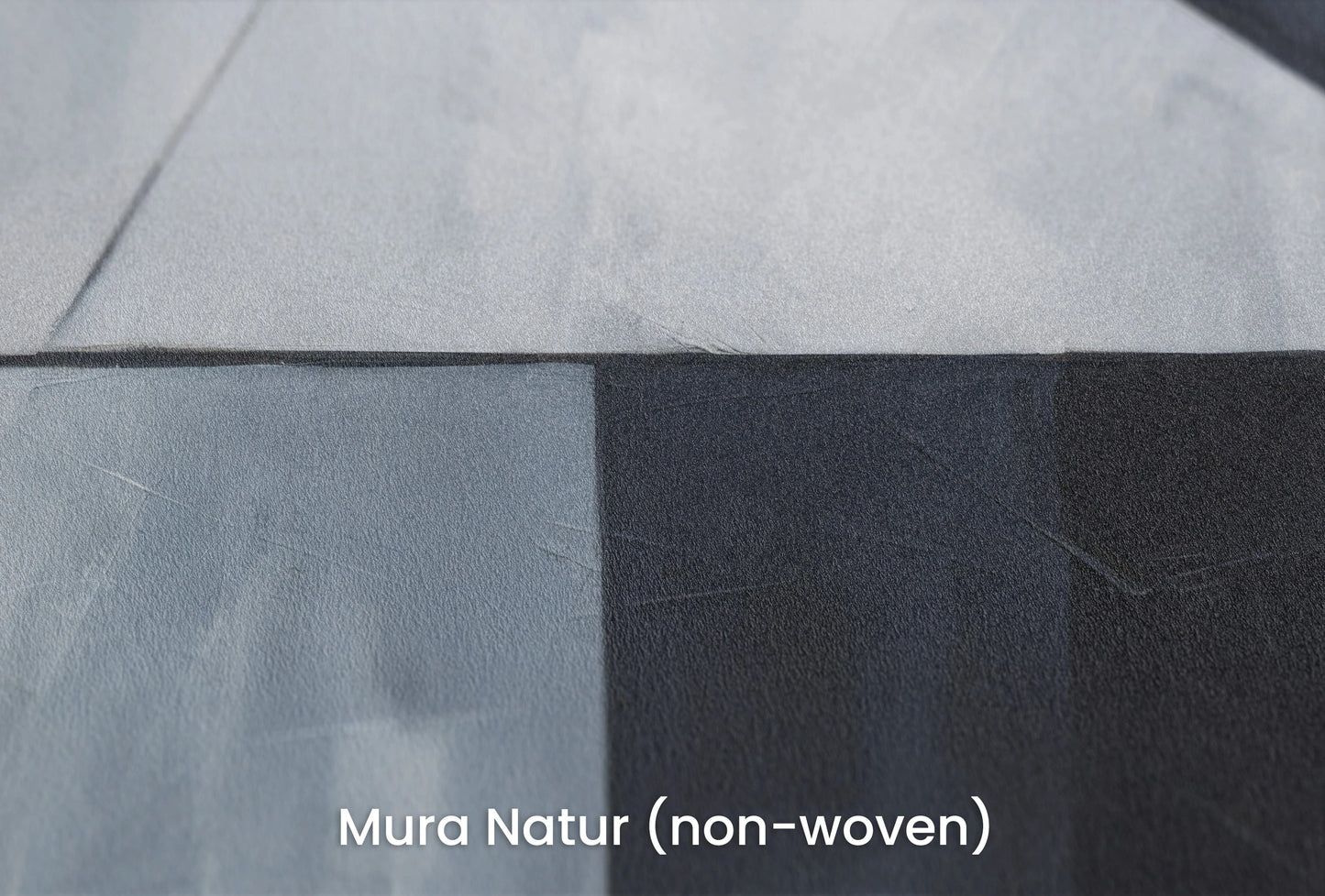 Zbliżenie na artystyczną fototapetę o nazwie Sharp Edges na podłożu Mura Natur (non-woven) - naturalne i ekologiczne podłoże.