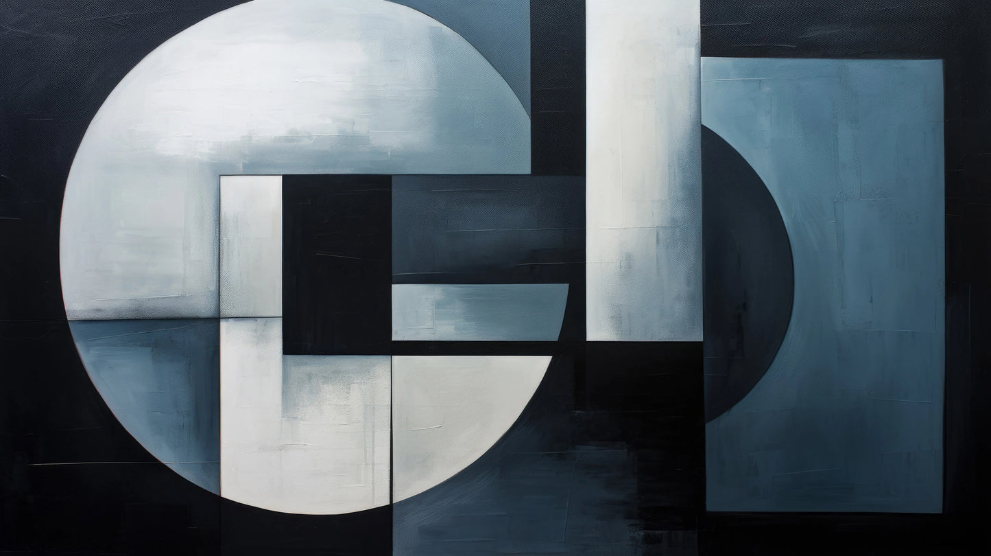 Prezentacja całego wzoru fototapety o nazwie Lunar Contrast #3