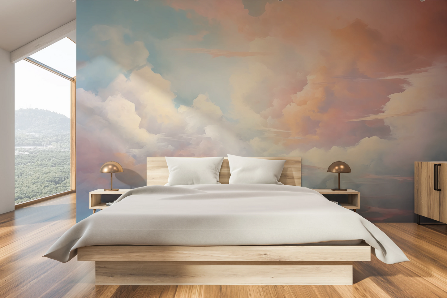 Fototapeta o nazwie Serene Skies użyta w aranzacji wnętrza.
