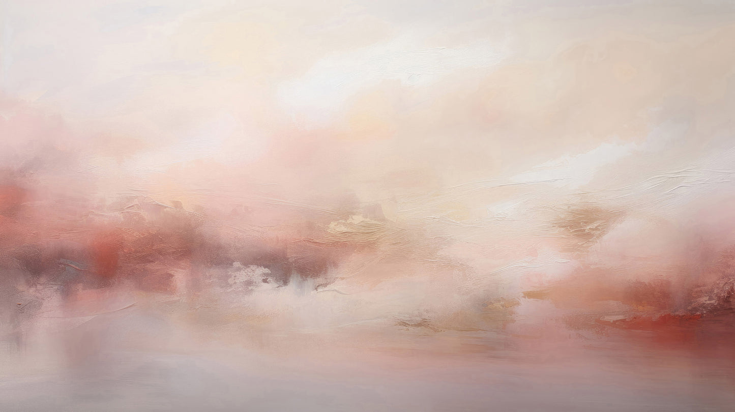 Prezentacja całego wzoru fototapety o nazwie DAWN MIST - ABSTRACT IMPRESSION OF THE MORNING LIGHT