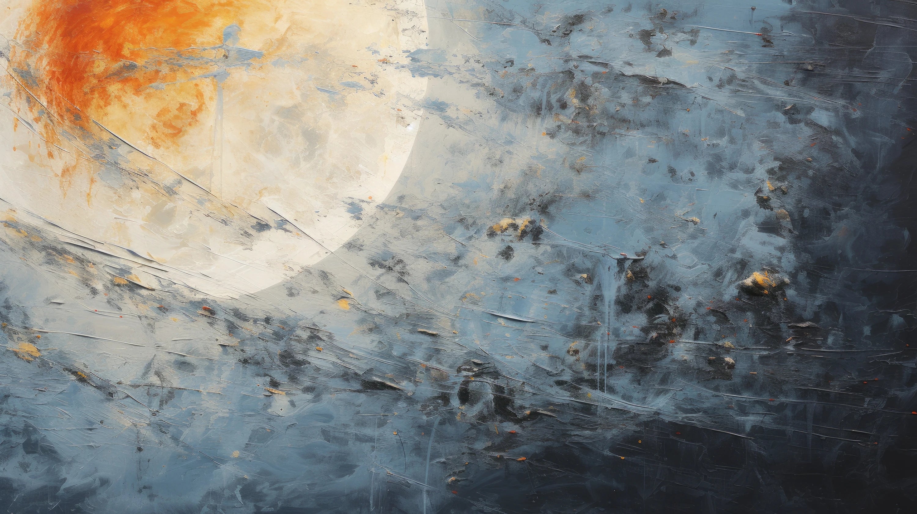 Podgląd wzoru: Prezentacja całego wzoru fototapety o nazwie Solar Flare #3