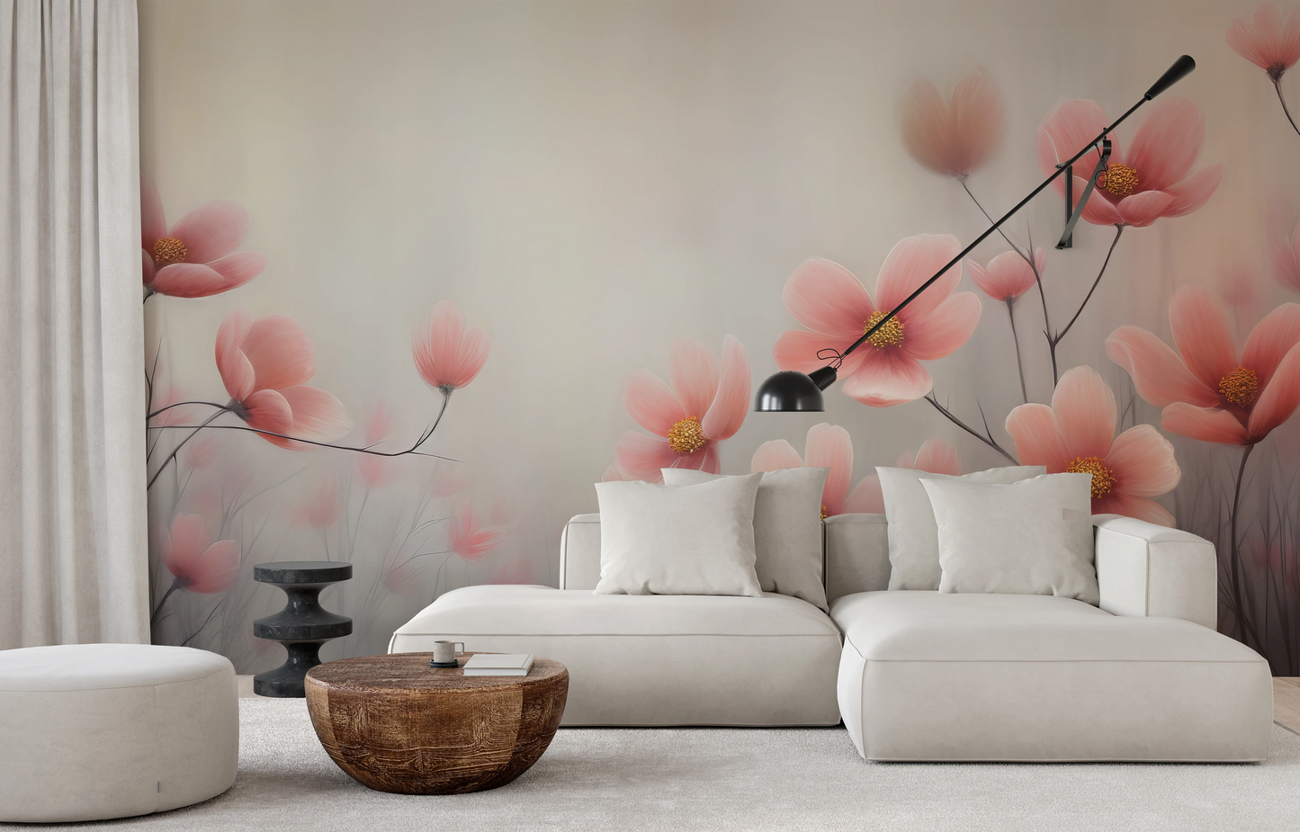 Fototapeta o nazwie Petal Tranquility użyta w aranzacji wnętrza.