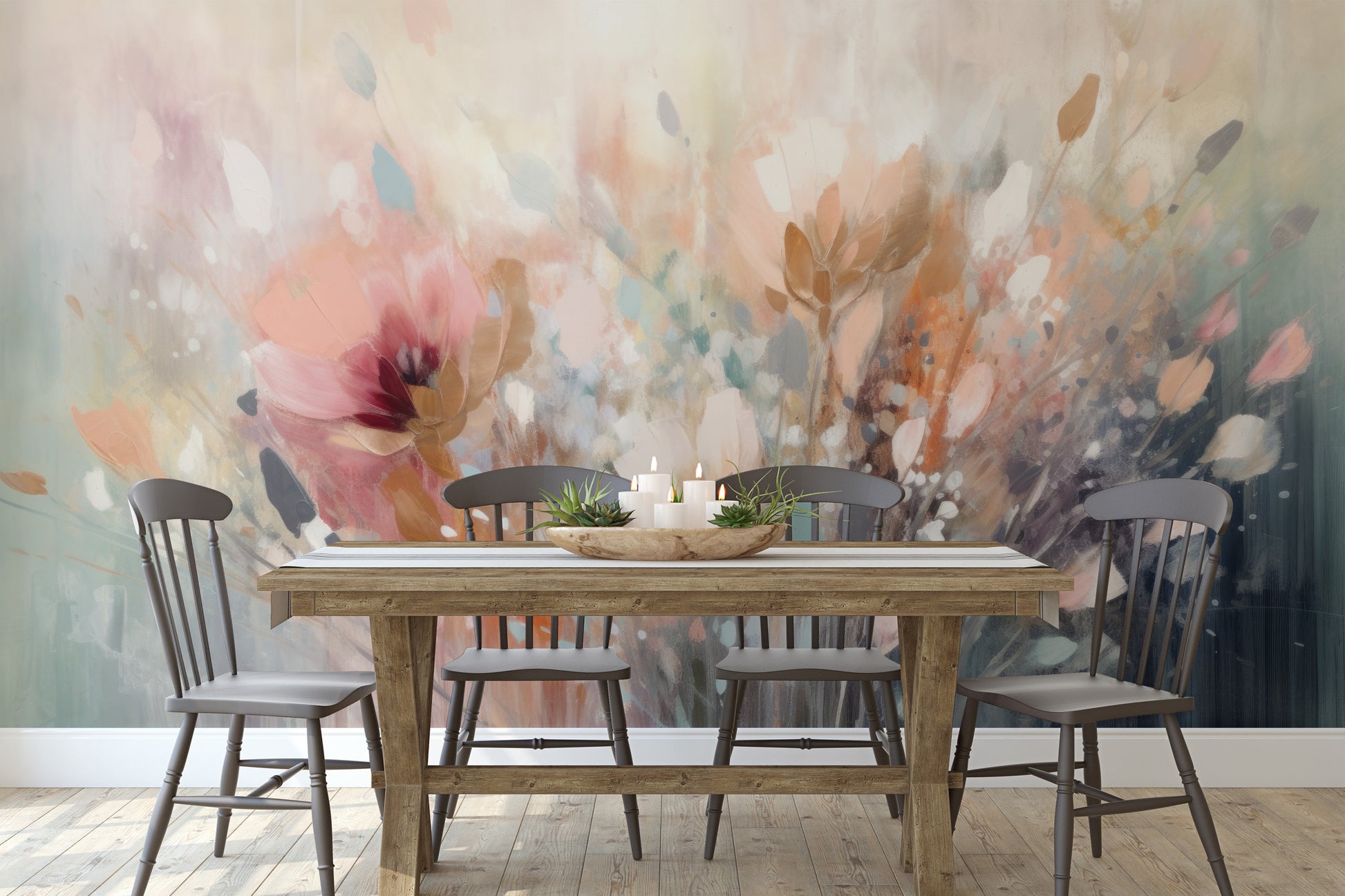 Fototapeta o nazwie Dreamy Floral Impression użyta w aranzacji wnętrza.