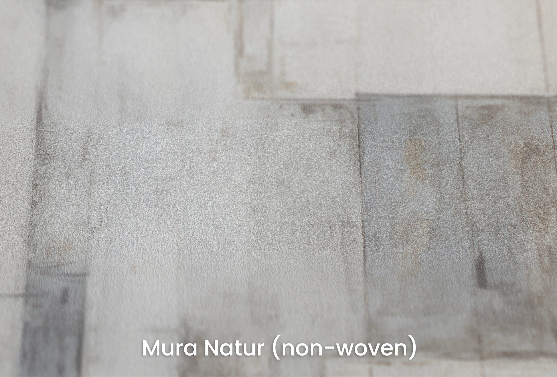 Zbliżenie na artystyczną fototapetę o nazwie Pale Geometry na podłożu Mura Natur (non-woven) - naturalne i ekologiczne podłoże.