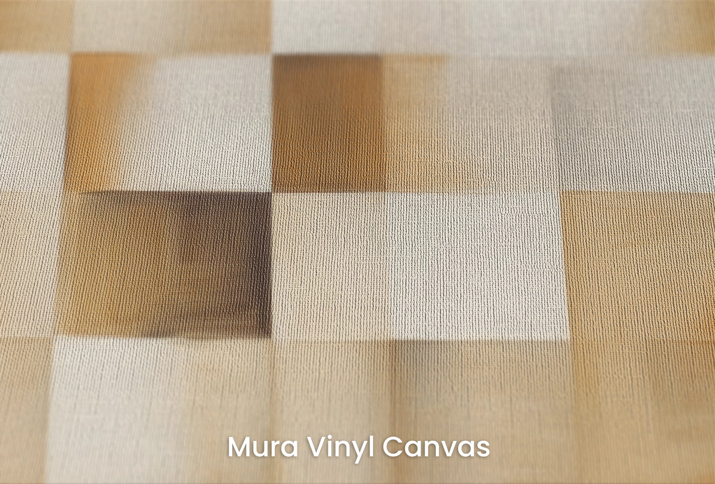 Zbliżenie na artystyczną fototapetę o nazwie Beige Canvas na podłożu Mura Vinyl Canvas - faktura naturalnego płótna.