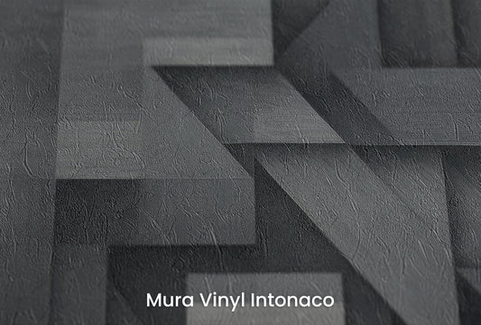 Zbliżenie na artystyczną fototapetę o nazwie Beige Relief na podłożu Mura Vinyl Intonaco - struktura tartego tynku.