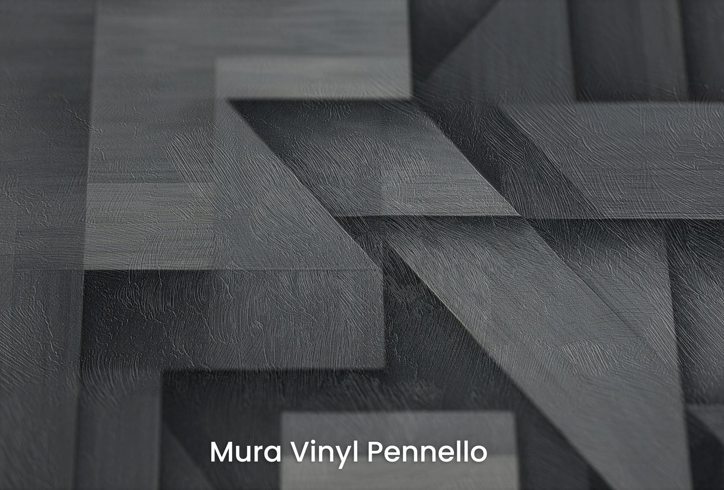 Zbliżenie na artystyczną fototapetę o nazwie Beige Relief na podłożu Mura Vinyl Pennello - faktura pociągnięć pędzla malarskiego.
