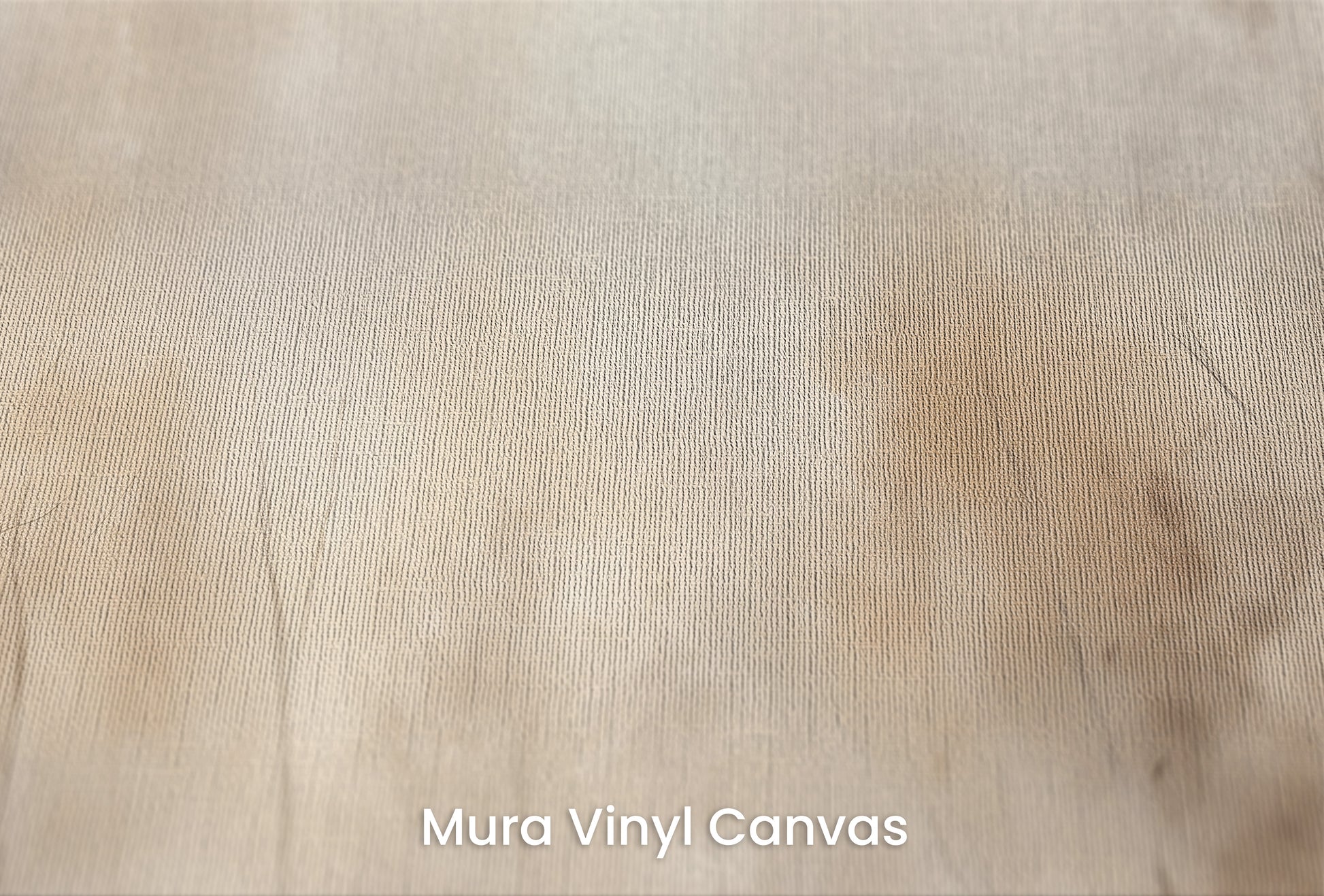 Zbliżenie na artystyczną fototapetę o nazwie AMBER FOG FOREST MURAL na podłożu Mura Vinyl Canvas - faktura naturalnego płótna.