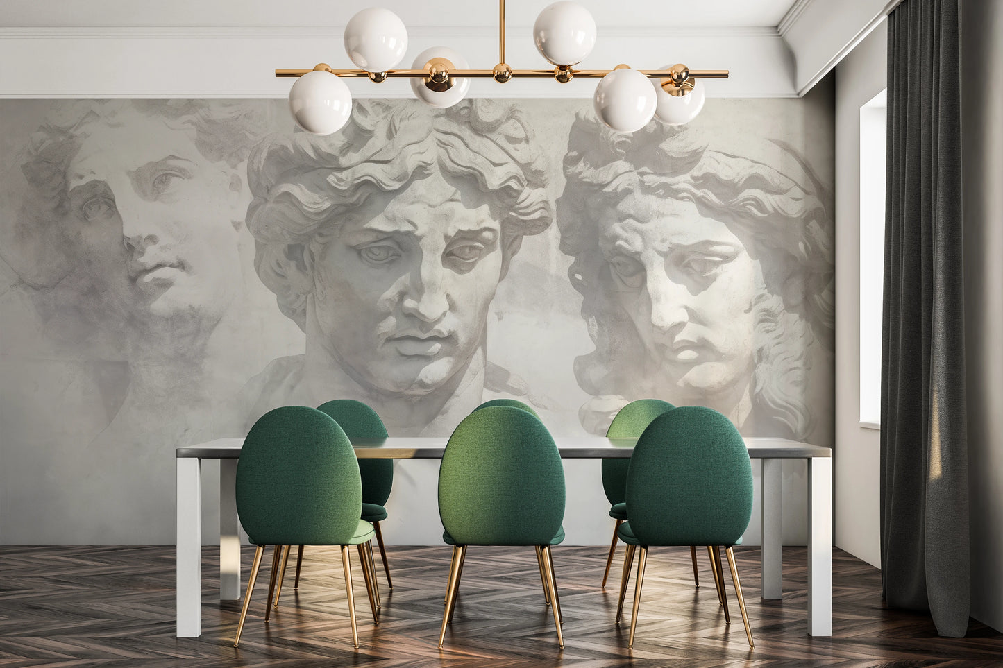 Fototapeta o nazwie Greek Tragedy użyta w aranzacji wnętrza.